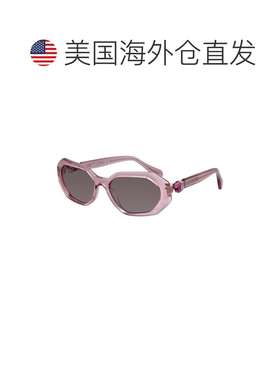 自营Swarovski Women's SK6028 54mm Sunglasses - pink 美国奥莱
