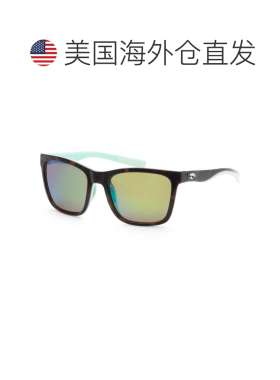 自营Costa del Mar女式56毫米闪亮白色海泡沫太阳镜 美国奥莱直发