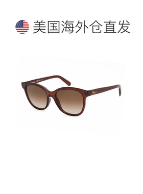 自营Salvatore Ferragamo SF834S 210透明棕色/棕色-棕色 美国奥
