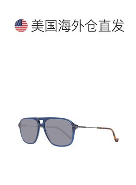 自营 Hackett 醋酸纤维男士太阳镜 - 蓝色 美国奥莱直发