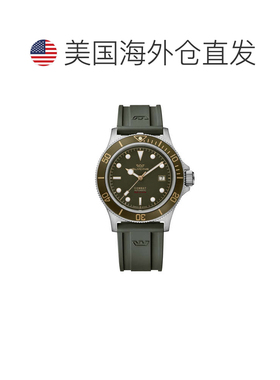 自营Glycine Men's Combat Sub 42mm Automatic Watch - green 美