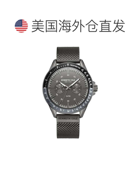 自营Kenneth Cole Men's Classic mm Quartz Watch - grey 美国奥