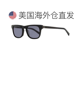自营Shinola 男式怪物矩形太阳镜 SH1502SM 001 黑色 52 毫米 - 0