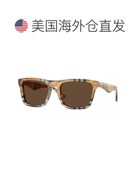 自营burberryBE4434 414787 Check Lichen/Dark Grey - check san