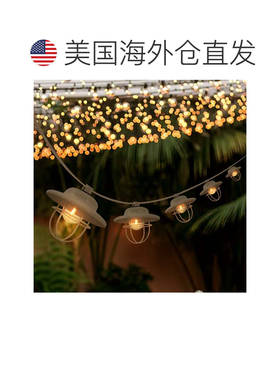 美国直邮自营jonathan y10灯室内/室外10英尺乡村农舍白炽灯G40