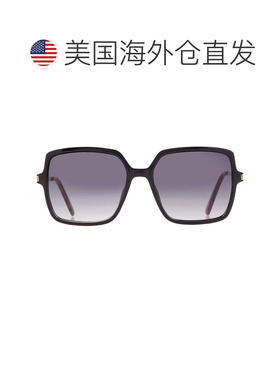 自营Nine West NW 23 505 BLK Smoke Square Ladies Sunglasses 1