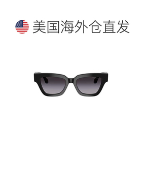 自营giorgio armani金色0ar8246u超大方形太阳镜-灰色 美国奥莱直