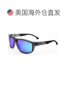 自营Carrera男式61毫米灰蓝色太阳镜CA8038-s-09V-Z0-灰蓝色 美国