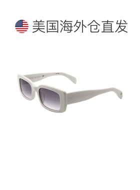 自营Rag & Bone Unisex 52 mm White Sunglasses - white 美国奥