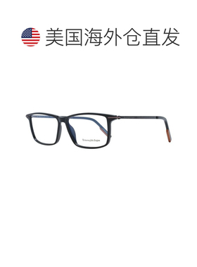 自营Ermenegildo Zegna Plastic Glasses Men's (Frames) - black