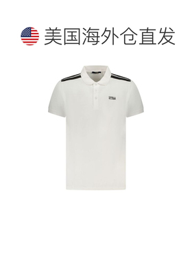 自营Cavalli Class Cotton Mens Polo Men's Shirt - white 美国