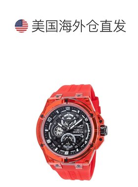 自营Invicta Men's Racing 46mm Red Quartz Watch - red 美国奥