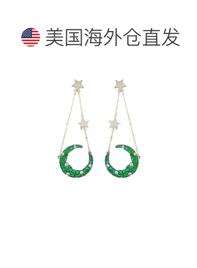 自营 eye candyNevaeh 耳环 - 绿色 - 多 美国奥莱直发饰品