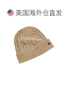 自营Brooks Brothers羊毛和羊绒混纺电缆芯-棕色 美国奥莱直发