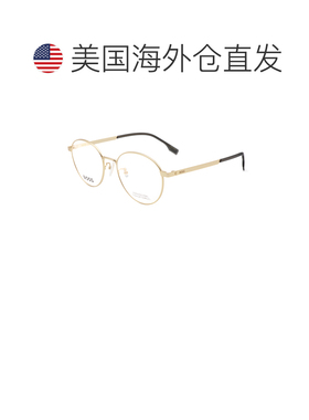 自营Hugo Boss Men's 52 mm Gold Opticals - matte gold 美国奥