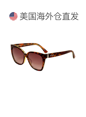 自营Moschino Women's 55 mm Brown Sunglasses - havana 美国奥