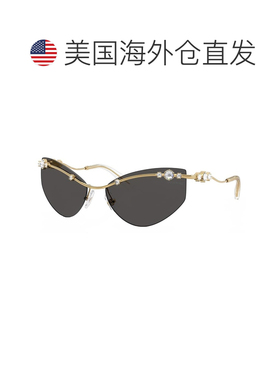 自营Swarovski  SK 7039 400487 61mm Womens Irregular Sunglass