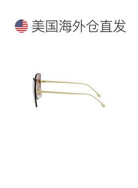 【美国直邮】Fendi First Crystal系列太阳眼镜 FF水晶装饰 100