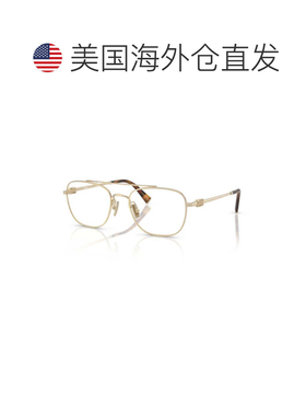 自营miu miu0mu 51wv Gold-Finish Metal Frame Sunglasses - whi