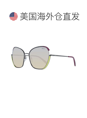 自营Emilio Pucci Metal Women's Sunglasses - gray 美国奥莱直
