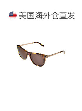 自营Tom Ford男士1104 53mm太阳镜-棕色 美国奥莱直发