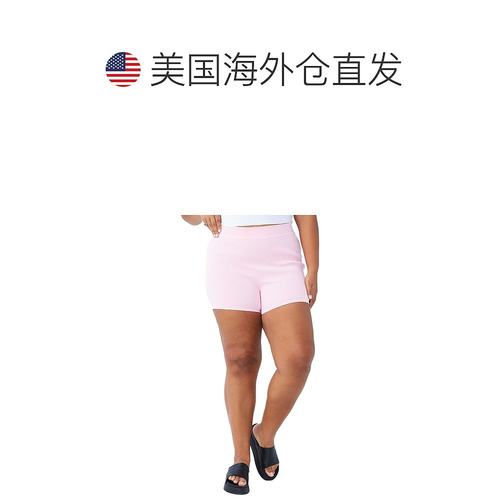 cotton onWomens Knit Fitness Bike Short- lollipop【美国奥-图1