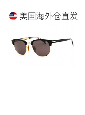 自营david beckhamDB 1002/S 02M2 IR黑金/灰色-黑金 美国奥莱直