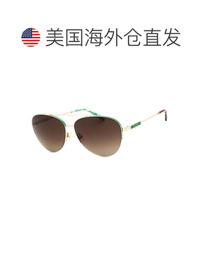 自营kate spadeJANECE/G/S 0PEF HA金绿色/棕色渐变-金绿色 美国
