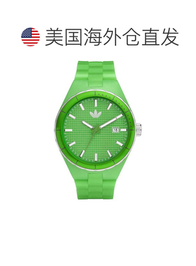 自营Adidas Women's Cambridge Green Dial Watch - green 美国奥