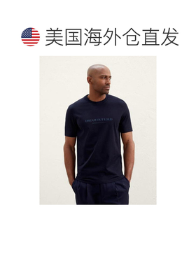 自营Brunello Cucinelli Cotton Men's T-Shirt - blue 美国奥莱