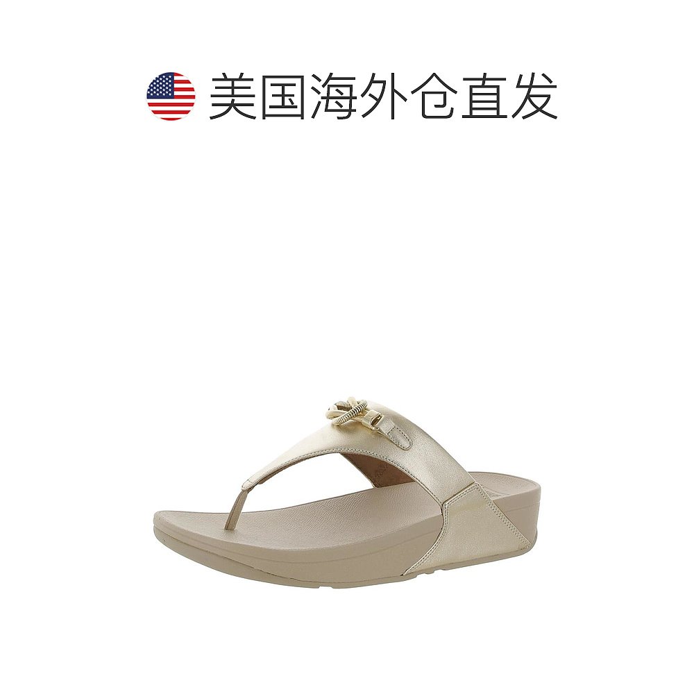 【美国直邮】fitflop 女士 凉鞋厚底平底高跟鞋舒适厚底鞋平底鞋 - 图1