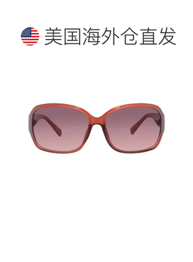 自营Nine West Pink Square女士太阳镜10261997.KHL PNKPNK - mul
