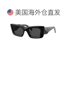 自营Prada  PR 13ZS 1AB5S0 50mm Womens Cat-Eye Sunglasses - b
