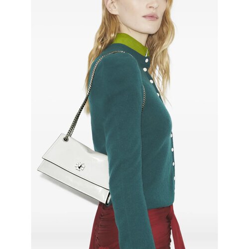 美国直邮TORY BURCH 汤丽柏琦Kira TURNLOCK皮革斜挎单肩包迷你 - 图0