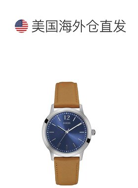 自营Guess Men's Exchange Blue Dial Watch - blue 美国奥莱直发