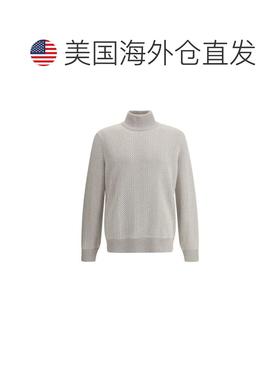 自营Brunello Cucinelli Cashmere Men's Sweater - white 美国奥