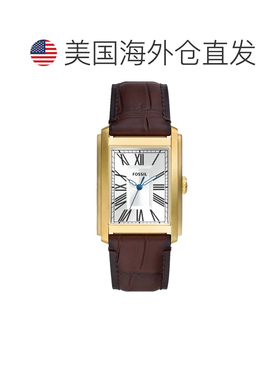 自营Fossil Men's Carraway Silver Dial Watch - silver 美国奥