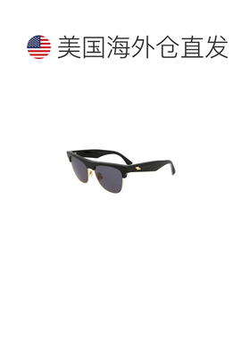 自营Bottega Veneta中性55毫米黑色太阳眼镜-黑色 美国奥莱直发