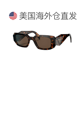 自营Prada  PR 17WS 2AU8C1 49mm Womens Rectangle Sunglasses -