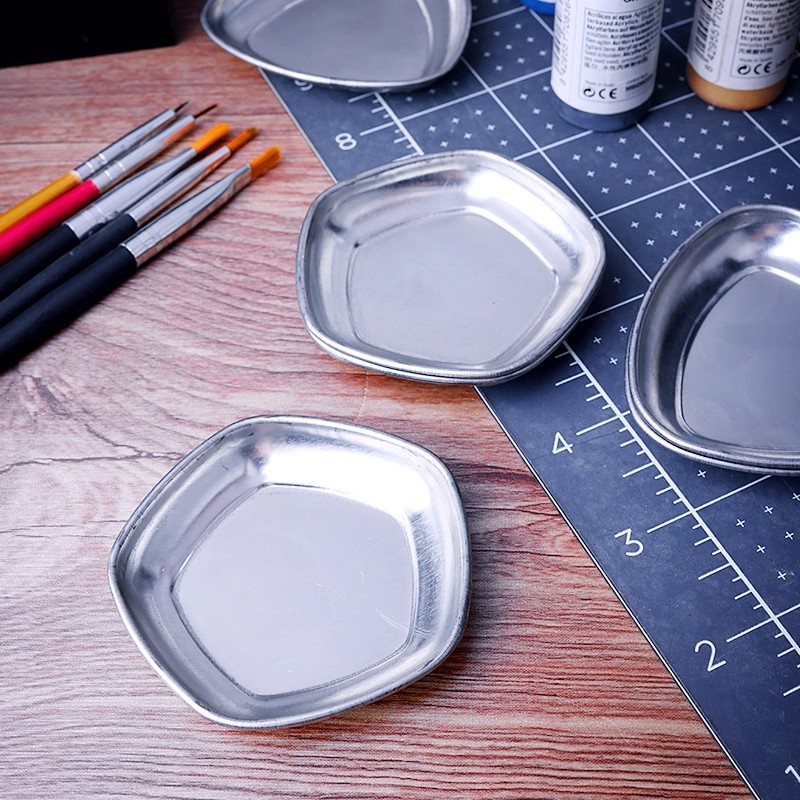 优速达 多边形易倒调色盘皿 模型上色调漆混合工具UA90116/90117 - 图2