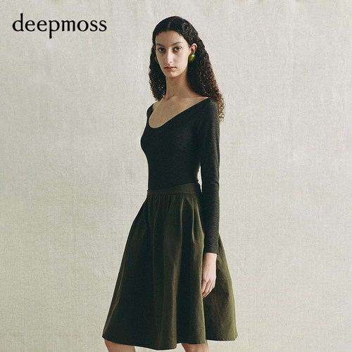 【deepmoss】2026春夏新款时刻芭蕾裙连衣裙 - 图3