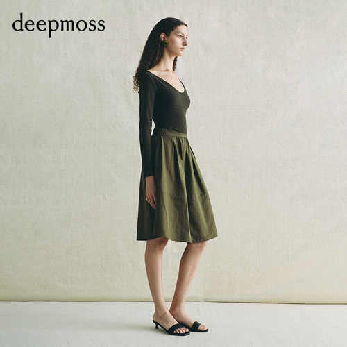 【deepmoss】2026春夏新款时刻芭蕾裙连衣裙 - 图0