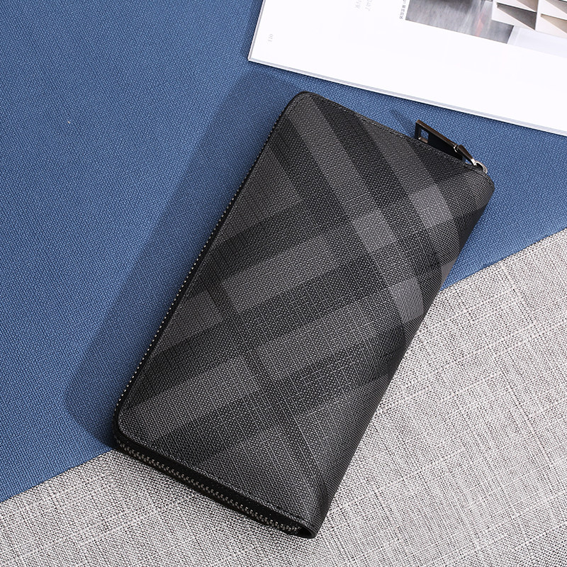 真皮中长款男2020新款拉链商务钱包 KAFFA KALDI钱包