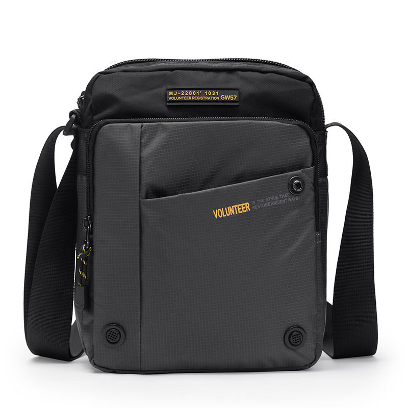 男士通勤斜挎包休闲小包新款男包牛津布便携单肩包时尚帆布小挎包,淘宝优惠券,粉丝福利购,淘宝优惠卷