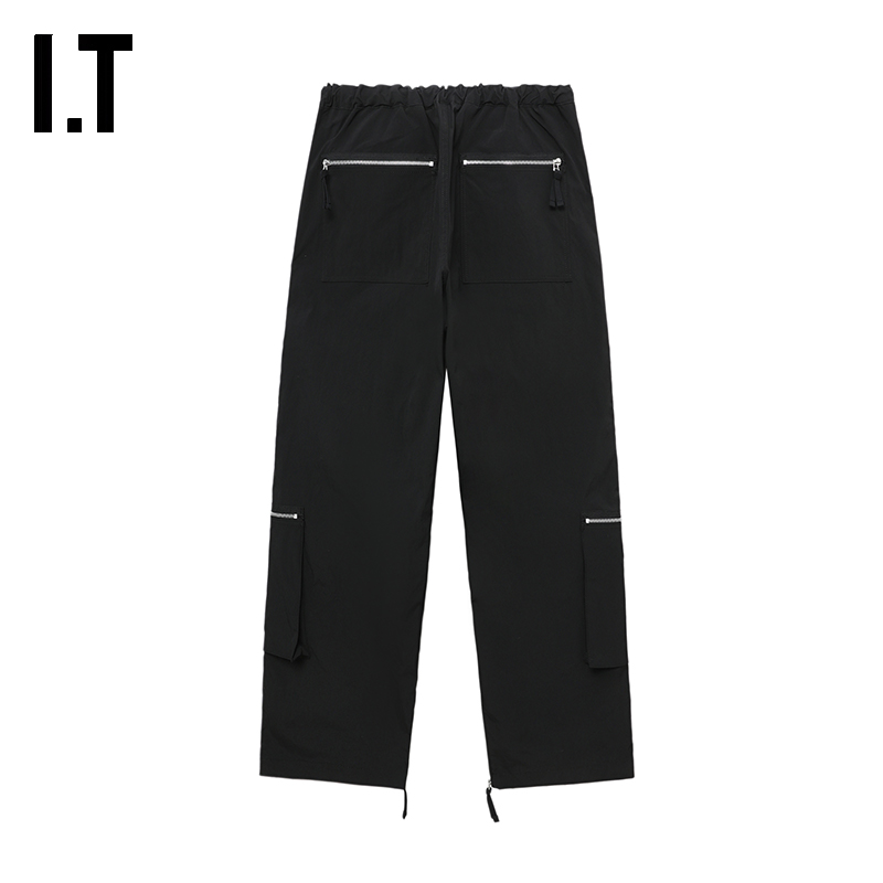 IT CDG COMME des GARCONS HOMME男装合身直筒裤工装裤长裤休闲裤 - 图1