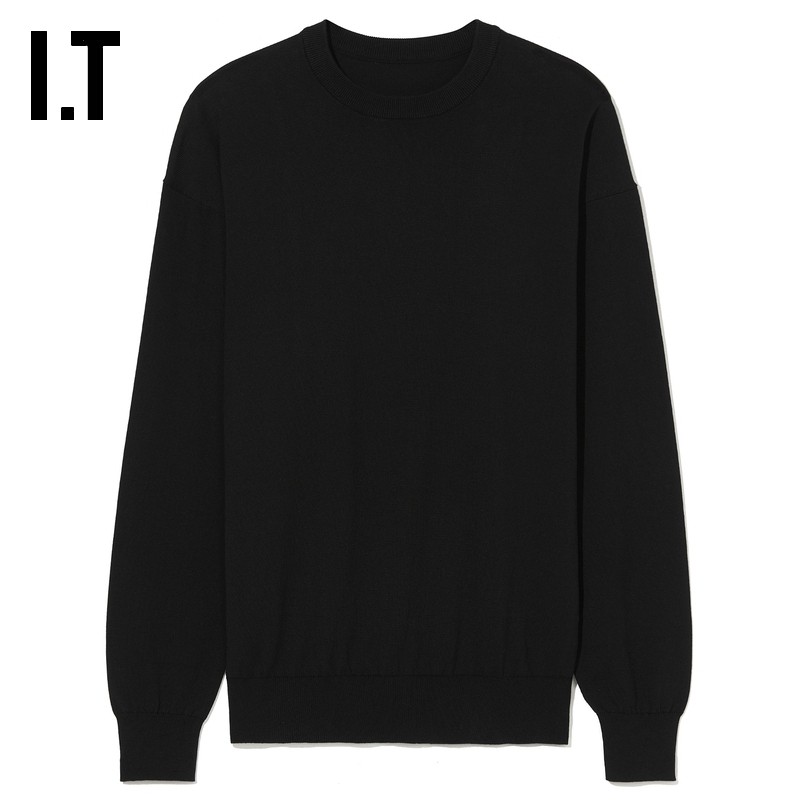 IT SOPH. SOPHNET.男装圆领针织衫新款基础款纯色薄毛衣S24062MM - 图0