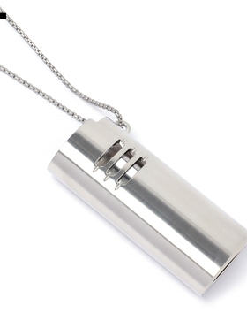 IT Rick Owens男款项链首饰新款个性潮感打火机吊坠饰品92MLI8MN