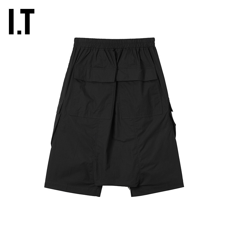 IT Rick Owens男装落裆短裤新款百慕大短裤工装裤五分裤2389TEMQ,淘宝优惠券,粉丝福利购,淘宝优惠卷