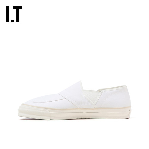 IT CDG COMME des GARCONS HOMME DEUX男款一脚蹬休闲鞋简约舒适 - 图0