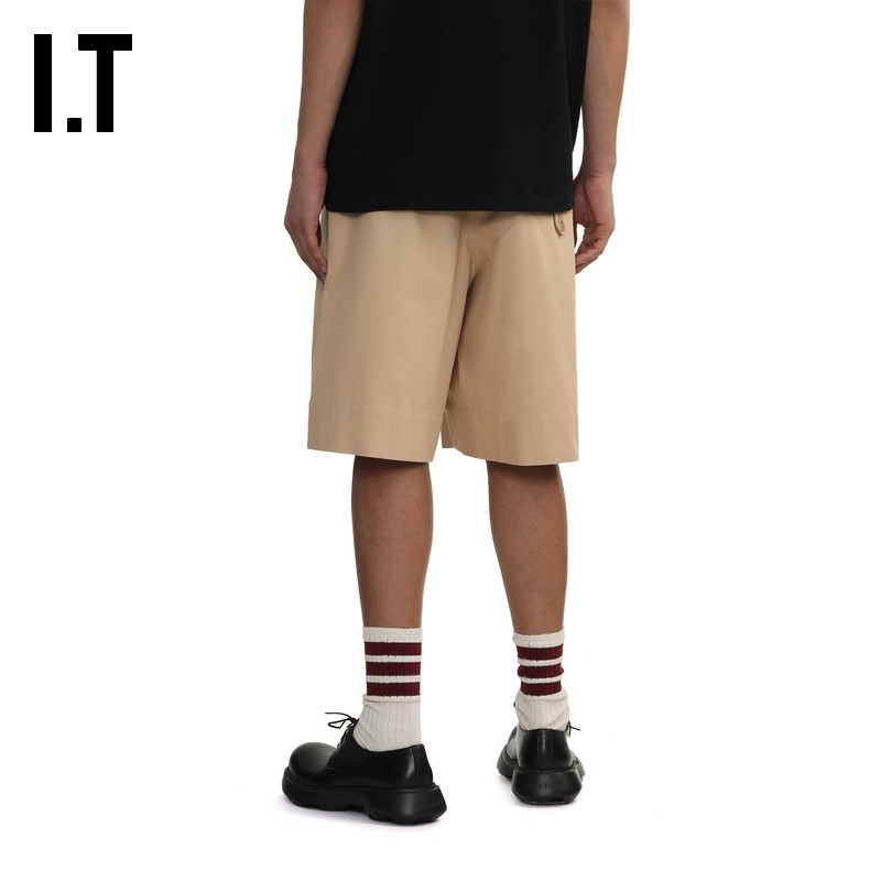 IT JW Anderson男装百慕大短裤新款复古时尚宽松阔腿裤西装裤中裤,淘宝优惠券,粉丝福利购,淘宝优惠卷